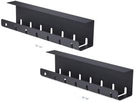 Organizer StarTech Under Desk Cable Tray – 106 cm – Black – Metal Channel for Multisocket | 0065030905534 | 0065030905534