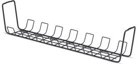 Organizer StarTech Cable Tray Under Desk – 61.5 cm – Metal Channel Basket – Black | 0065030905510 | 0065030905510