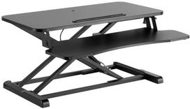 Techly Nakładka na biurko ze sprężyną gazową pod laptopa monitor TLY_366877 | TLY_366877 | 8059018366877