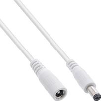 Kabel zasilający InLine 120er B-Pack ® DC przedłużacz DC ST/BU 5,5x2,1mm biały 2m | 4043718342600 | 4043718342600