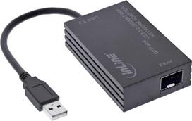 InLine USB-A do SFP Gigabit Fiber adapter sieciowy (10/100/1000Mb/s) | 4043718349180 | 4043718349180