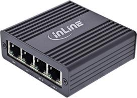 InLine USB-A 3.2 Gen.1 do 4x RJ45 Gigabit Ethernet Adapter | 4043718345441 | 4043718345441