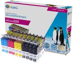 Tusz G&G Patrone Brother LC-223 XL zestaw 10 4xBK, po 2x C,M,Y | 15062 | 6941784789641