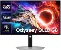Samsung Odyssey OLED G8 LS27HG800SUXEN - 240Hz | 4K | QD-OLED | 27" | DP 2.1 | USB-C PD98W | LS27HG800SUXEN | 8806099024574