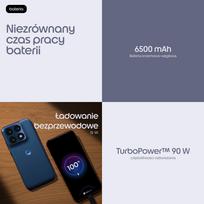 Motorola edge 70 pro 17,2 cm (6.78") Dual SIM Android 16.0 5G USB Type-C 12GB 512GB 6500 mAh Ciemny Blue | PBC20004PL | 840493615813