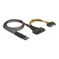 Delock DELOCK  ADAPTER M.2 KEY M DO U.2 SFF-8639 NVME Z KABLEM 50 CM  () | 62984 | 4043619629848