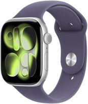 Apple Watch 11 GPS 42mm Silver Alu Sport Band M/L Purple  (MEU74WF/A) | MEU74WF/A | 195950631678