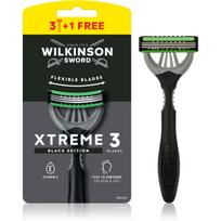 Wilkinson Sword Xtreme 3 Black Edition vienkartiniai skustuvai vyrams 4 vnt.