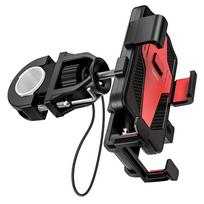 HOCO bike/motorcycle handlebar clamp holder, CA73, black/red