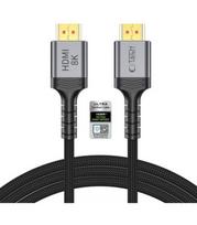 Juodas HDMI 2.1 - HDMI 2.1 4K 120Hz / 8K 60Hz 200cm laidas "Tech-Protect Ultraboost"