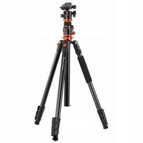 Trikojis su lenkiama kolona 230 cm 10 kg + monopodas K&F T254A7 + galvutė BH-28L