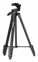 Lengvas fotografinis stovas Camrock CP-530 fotoaparatui ir vaizdo kamerai, nuo 44 iki 149 cm, su dėklu
