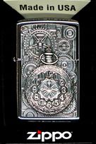 Zippo Pocket Watch 2004742 vėjui atsparus benzininis žiebtuvėlis