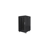Lanberg | Rack cabinet 19" free-standing 22U/600x800 (flat pack) with mesh door | FF01-6822-23B | Black