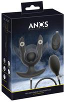 Anos infl. Expander Plug rc Vibruojantis analinis dildo