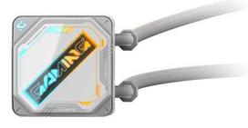 GIGABYTE GAMING 240 120mm White ICE Liquid Cooler GP-GME 240I