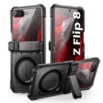 Supcase UB Grip Mag MagSafe dėklas Samsung Galaxy Z Flip 8 - Juodas