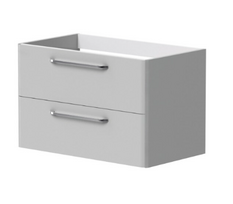 Spintelė po praustuvu Kame SOFT, BU/8-3DR/D37-SFT, 80 cm, Perlų pilka