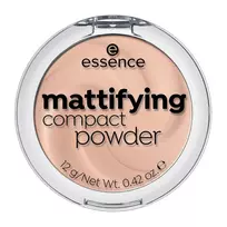 "Essence Cosmetics" kompaktinė pudra "Mattifying 11-Pastel rusvai gelsvas" 12g