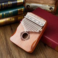 17 klavišų kalimba nykščio pianinas aukštos kokybės medinis mbira korpusas muzikos instrumentai su mokymosi knyga kalimba pianinas kalėdinė dovana