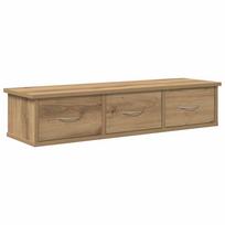 Wall Mounted Cabinet Artisan Oak 88 x 26 x 18.5 cm Engineered Wood