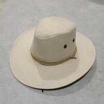 Cool Wide Brim Western Cowboy Hat Beach Cap Knight Hat Summer Sun Hat Visor Cap Sun Protection Cap Sunscreen Cap Men/Male smėlis