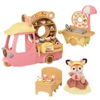 Sylvanian Families Amusement Park Shop Delicious Donut ST Mark Certified Ages Toy Dollhouse Sylvanian Families Epoch [Delivery! Wagon] Mi-93 3+ Co.,