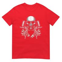 Car Painting Sprayer Skull Spray Gun Automotive Painter Tshirt S