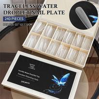 Press On Nail Tips Full Cover 240 510 PCS Quick Fit Nails for Natural Look and Long Lasting Manicure A2