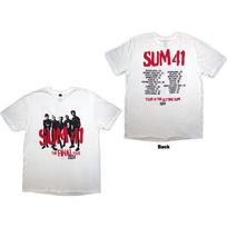 Sum 41 TShirt Tour 24 Spray Paint Back Print ExTour OFFICIAL NEW XL