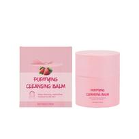 50g Strawberry Cleansing Balm – Moisturizing Makeup Remover for Daily Wash One Size