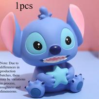 Disney Stitch Piggy Bank Ornament Stylish Look Holiday Gift Birthday Gift Perfect Gift for Family and Friends piggy bank gray