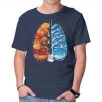 Unisex Crew Neck T-Shirt Breath Of The Seasons Graphic Short Sleeve Casual Tee XXL