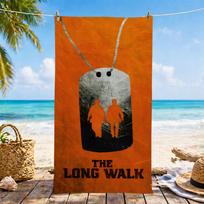 T-The Long Walk Towel Microfiber Beach Towel, Quick-Dry, Sand-Free, Ultra-Fine Fiber, Super Soft. 60x35CMSYJ60