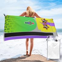 Montgomery Gator Fazbear Entertainment Beach Towel Soft Microfiber Quick Dry Absorbent Quick Towels For Pool 70x140 cm