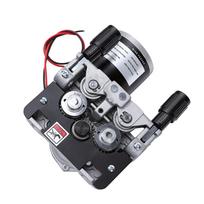 4 Roller Wire Feed Motor 15KG MIG MAG Welder Wire Feeder 70W 2 18m min Speed Left Side Mount 30x10x12mm Wheels for 0.8
