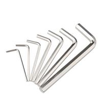 Black/Nickel-plated Carbon Steel Allen Key L shaped Hex Hexagon Key Allen Wrench 0.7/0.9/1.27/1.5/2/2.5/3/4/5/6/8/10/12/14/17mm (as the picture,M2.0-10PCS)