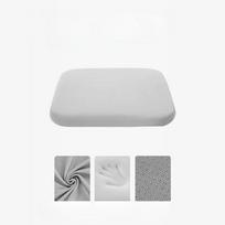 1pc Foam Car Seat Cushion for Office Chair, Ergonomic Slow Rebound Support, Relief Back Pain & Pressure for Prolonged Sitting šviesiai pilka spalva
