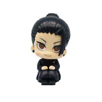 5Pcs/Set Jujutsu Kaisen Anime Action Figures Collectible PVC Model Yuji Itadori & Gojo Satoru Q Ver. Cute Doll Gift for Fans
