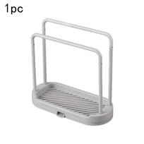 1pc Over Sink Sponge and Rag Drying Rack, Kitchen Sink Drain Organizer, Stainless Steel, Sink Caddy, Keeps Sink Area Dry
