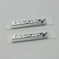 3D  Luxury Line Sport Line Fender Emblem for BMW 730 740 750 750Li Side Logo Car Styling Refitting Upgrade Sticker Chrome& Matte Luxury 2pcs