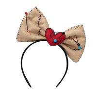 Bow knot Halloween Necklace Headband Doll Cosplay  Performance  Hair Hoop  Party Hair Hoop