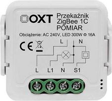 OXT MODULIS OXT RELĖS 1 GRANDINĖS SROVĖS MATAVIMAS 16A ZIGBEE TUYA