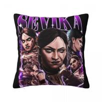 Sevika Jayce Caitlyn Viktor Jesus Vi Arcane Movie Pillowcase Cushion Cover Decoration Throw Pillow Case Cover Home Zipper 30x30cm 12x12in