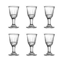 12 vnt./6 vnt. Šoto stiklinė Vyno dozatorius 10 ml Mažos talpos Skaidrūs puodeliai Išskirtinė Baijiu stiklinė Didmeninė taurė Spiritinių gėrimų puodeliai 10ml