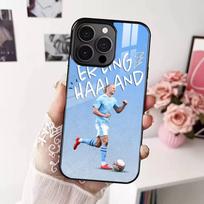 E-Erling h-Haaland 9 Telefono dėklas iPhone 17 16 15 14 13 12 Pro Max Plus, Magsafe veidrodinis belaidis magnetinis dangtelis iPhone13PROMAX