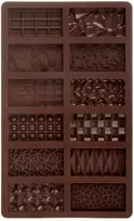 Aptel Orion Silikoninė forma šokoladui 27,5x17 cm - Mini šokolado plytelės