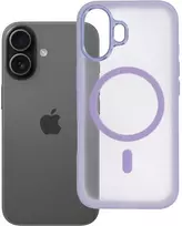 Oem Originalus „iPhone 17 Flexline Mag“ dėklas, suderinamas su „MagSafe“ violetine