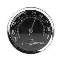 Round Pointer Type Mini Pointer Thermometer Analog Hygrometer  Street Measurement Style 8