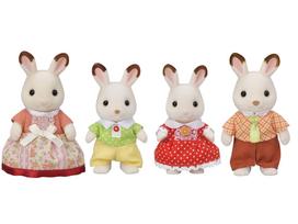 Sylvanian Families Doll Set Rabbit ST Mark Ages 3 and Toy Sylvanian Epoch [Chocolate Family] FS-46 Certified, Up, Dollhouse, Families, Co., Ltd.